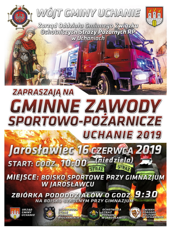 Gminne Zawody sportowo-pożarnicze 16.06.2019